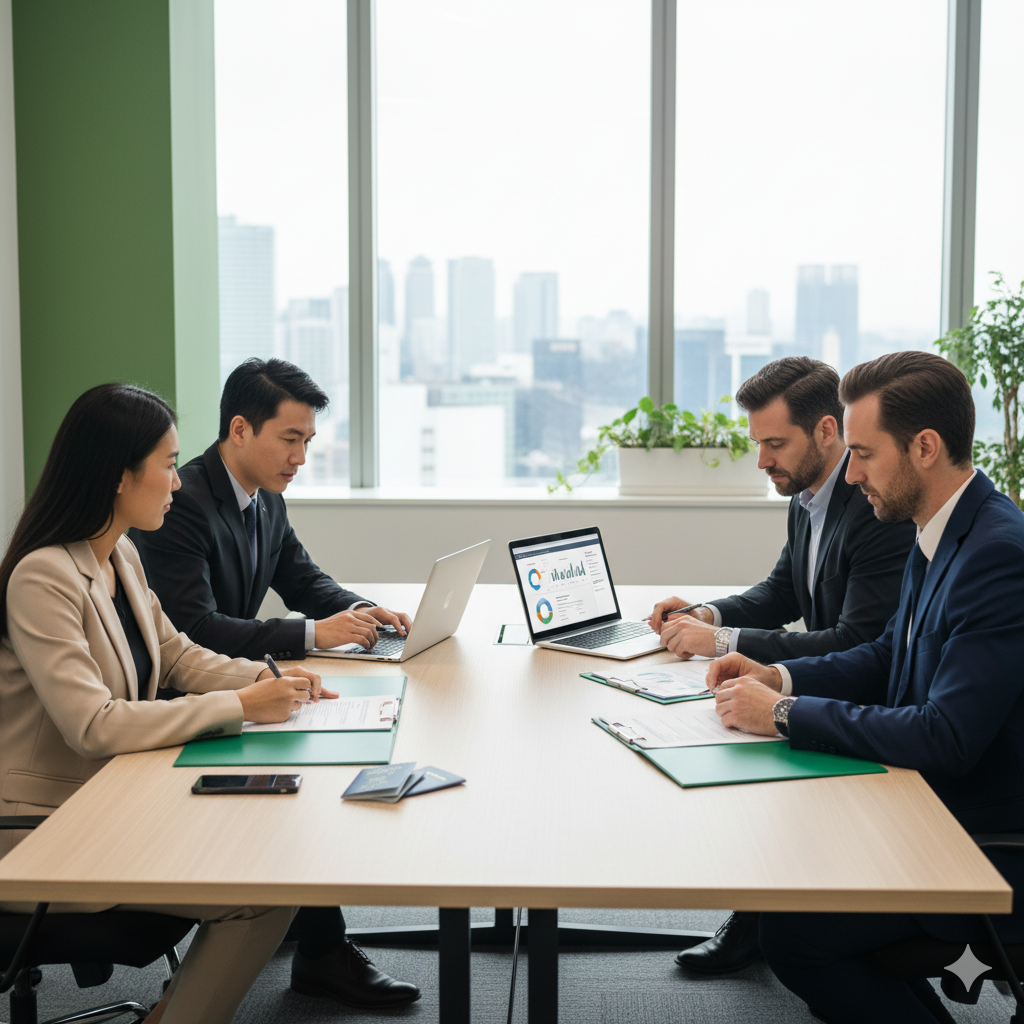 Business growth chart